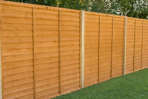 Forest 6 x 6 Straight Cut Overlap Fence Panel 