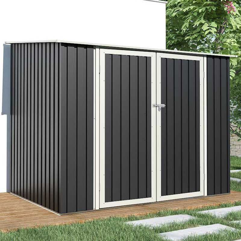 Product photograph of 7 X 5 Lotus Phoebe Pent Metal Shed 2 22m X 1 49m from Buy Sheds Direct
