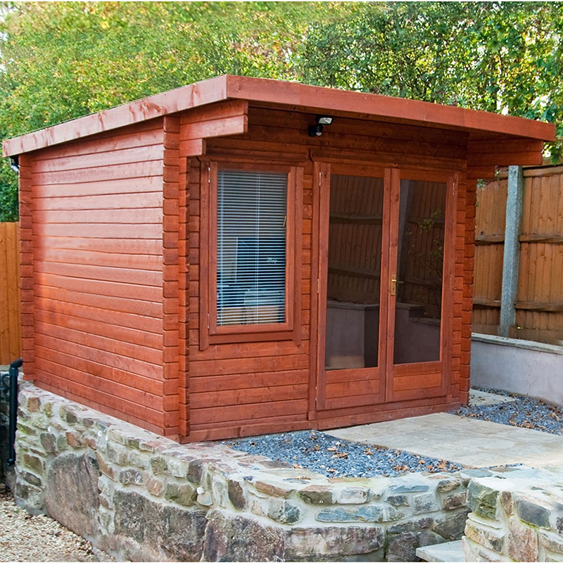 Product photograph of Shire Belgravia 3 6m X 3m Log Cabin 28mm from Buy Sheds Direct