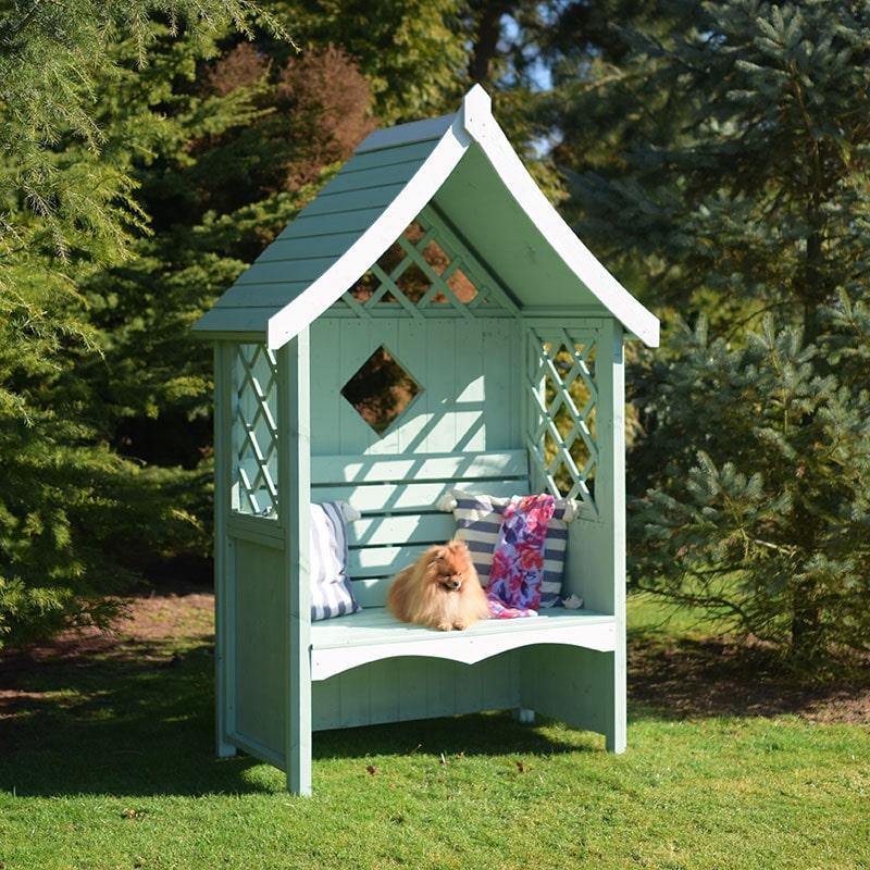 Product photograph of Shire Rose Garden Arbour Seat 5 X3 from Buy Sheds Direct