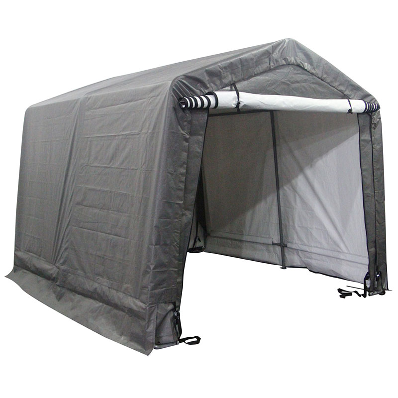 10' x 10' Lotus Populus Fabric Pop Up Portable Shed (3.05m x 3.05m) Technical Drawing