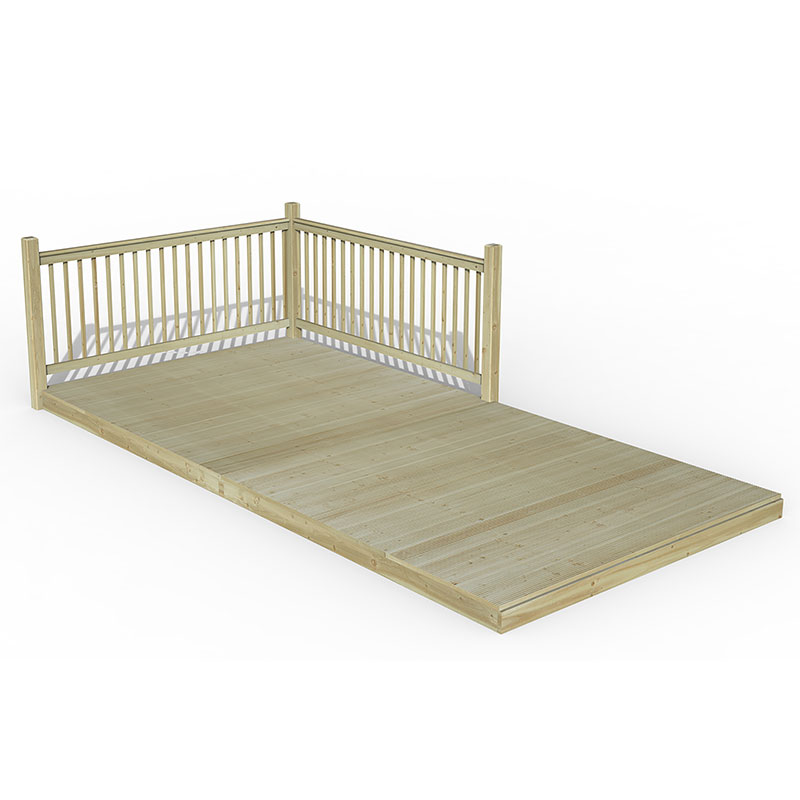 Product photograph of 8 X 16 Forest Patio Deck Kit No 2 2 4m X 4 8m from Buy Sheds Direct