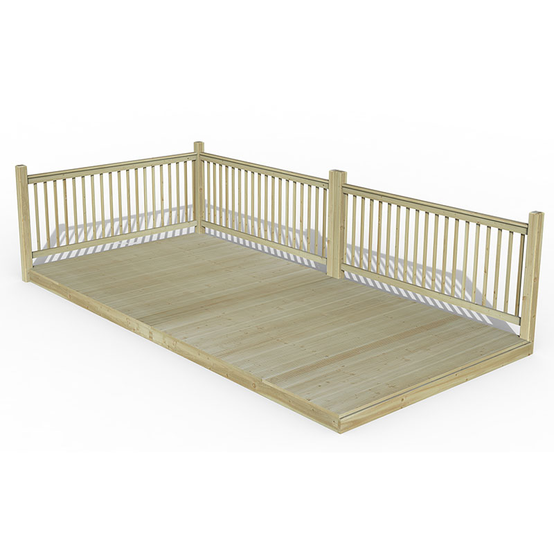 Product photograph of 8 X 16 Forest Patio Deck Kit No 5 2 4m X 4 8m from Buy Sheds Direct