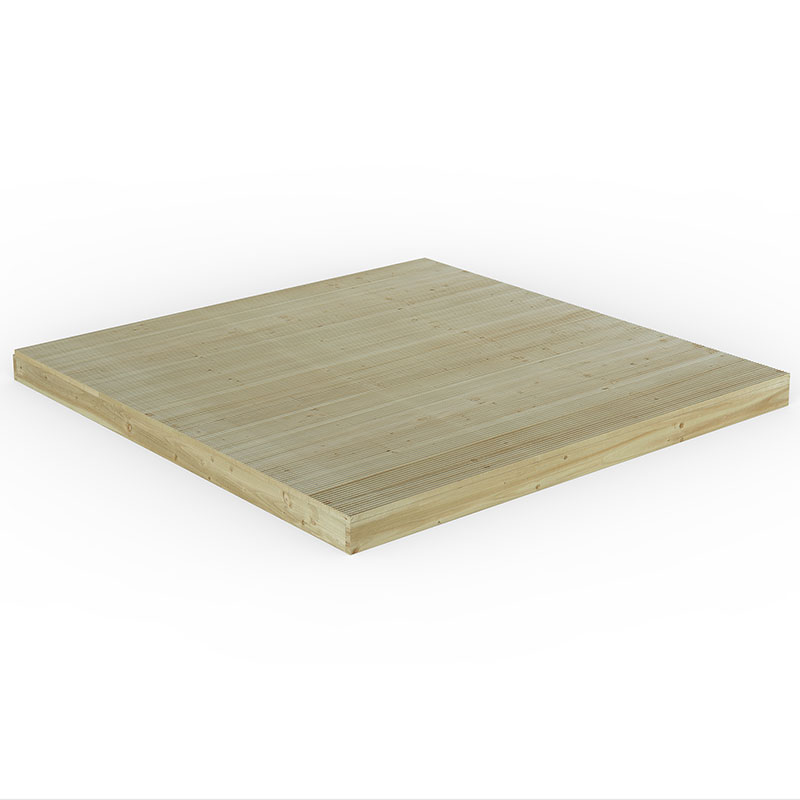 Product photograph of 8 X 8 Forest Patio Deck Kit No 1 2 4m X 2 4m from Buy Sheds Direct