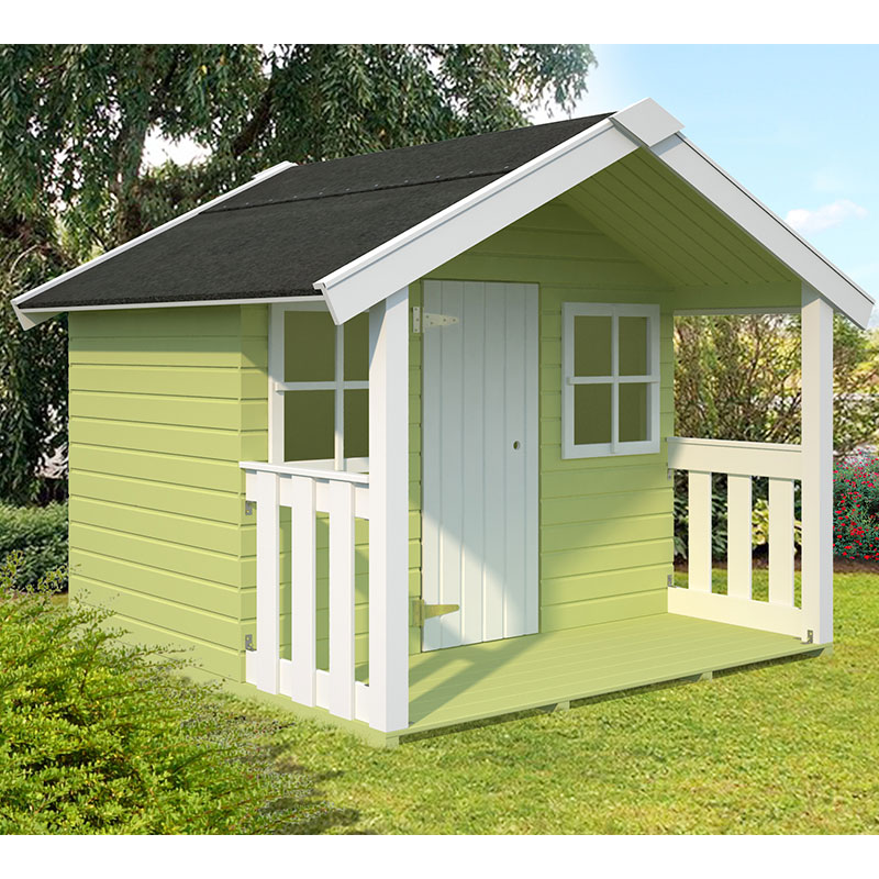 Product photograph of Palmako Felix 1 8m X 1 2m Childrens Kids Cabin Luxury Outdoor Playhouse 16mm from Buy Sheds Direct