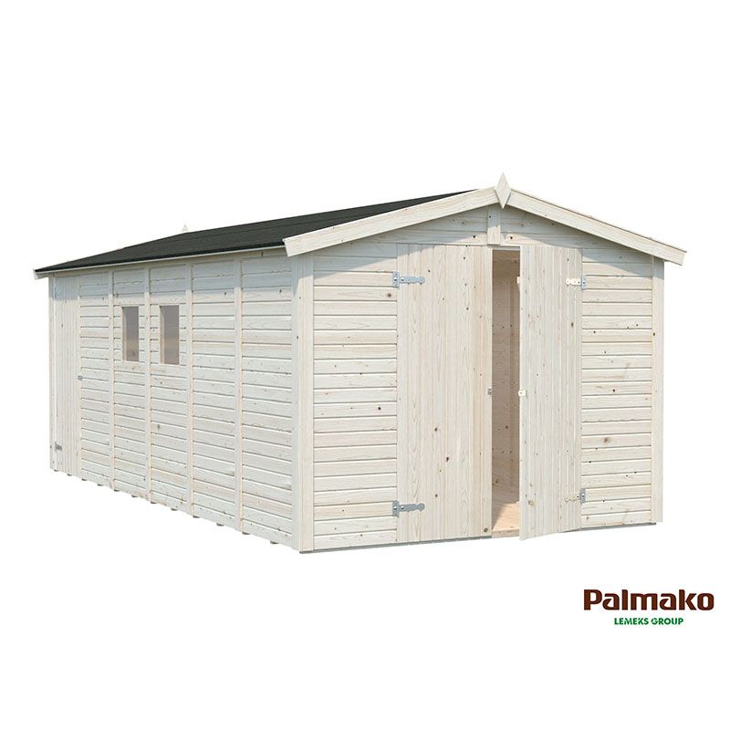 Product photograph of 9 X 18 Palmako Dan Premium 16mm Nordic Shed 2 7m X 5 5m from Buy Sheds Direct