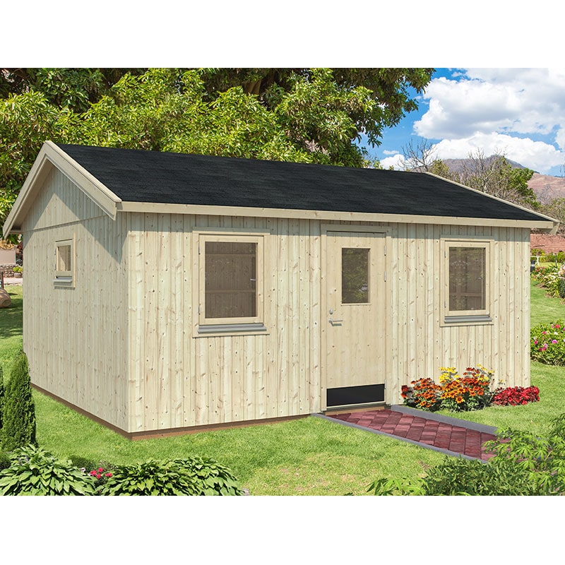 Product photograph of Palmako Pernilla 5 5m X 4 5m Garden Office from Buy Sheds Direct
