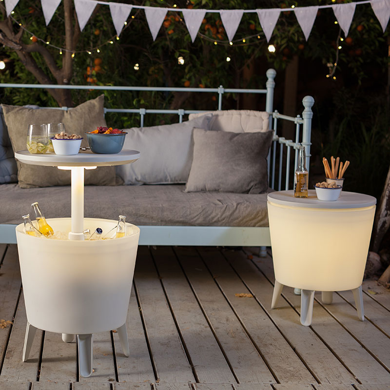 Photos - Garden Furniture Keter Cool Box Table Bar with Lighting 