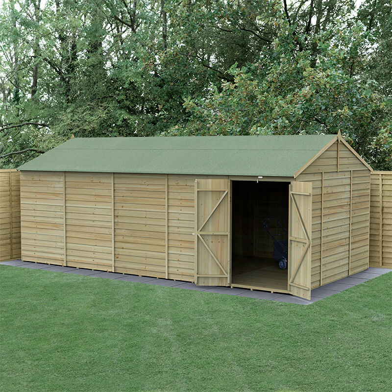 Product photograph of 20x10 Plastic Shed Base Kit from Buy Sheds Direct