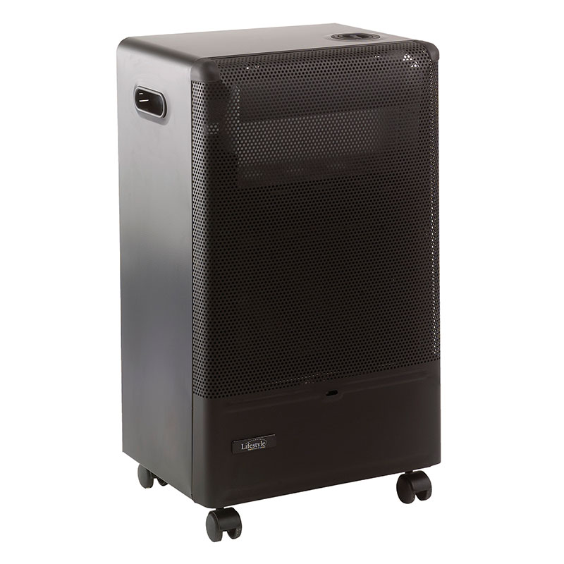 Product photograph of Lifestyle Blue Flame Portable Gas Cabinet Heater from Buy Sheds Direct