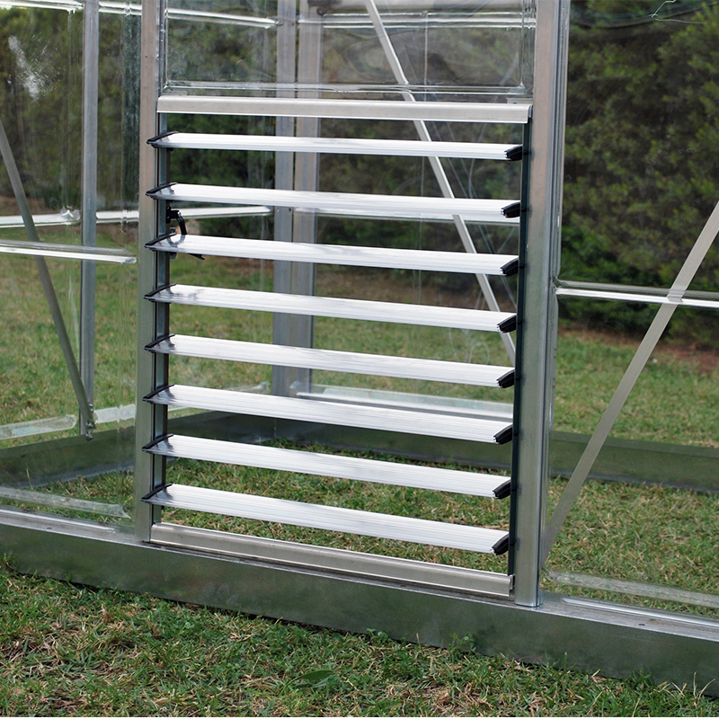 Product photograph of Palram Canopia Greenhouse Side Louvre Window from Buy Sheds Direct