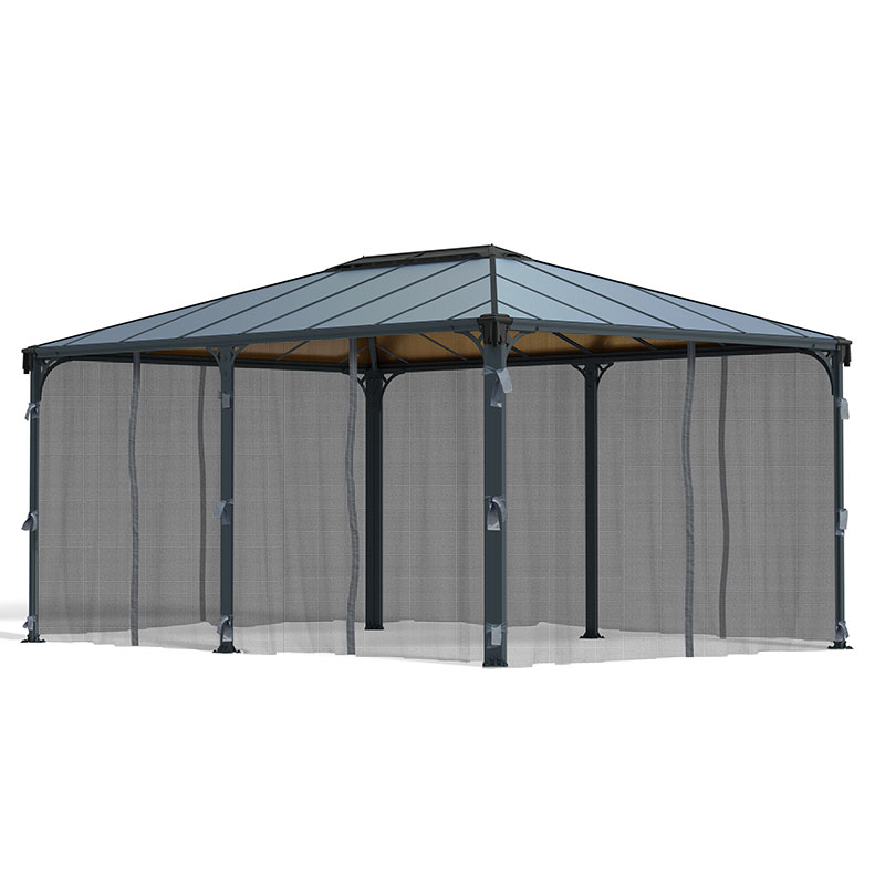 Product photograph of Palram Canopia Gazebo Netting For Milano 4300 And Martinique 5000 Gazebos from Buy Sheds Direct