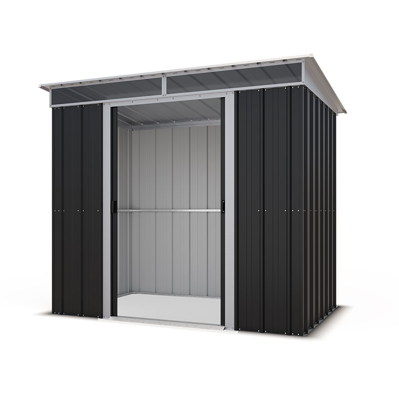 Product photograph of 8 X 5 Yardmaster Toplight Pent Metal Shed 2 38m X 1 59m from Buy Sheds Direct