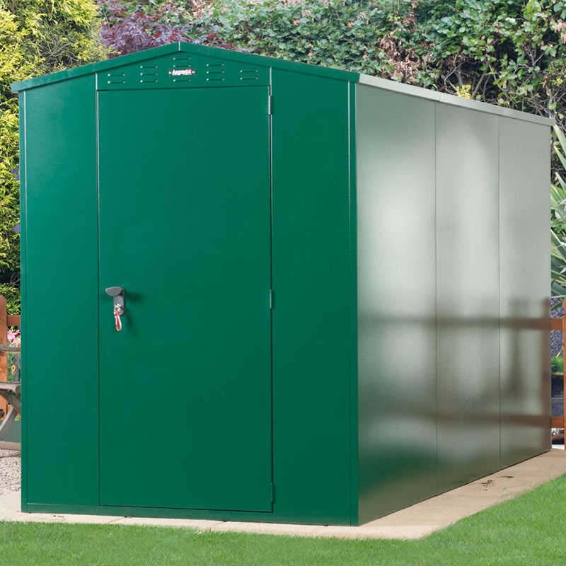 Product photograph of 5 1 X 10 11 Asgard Flexistore 1533 Metal Shed 1 58m X 3 33m from Buy Sheds Direct