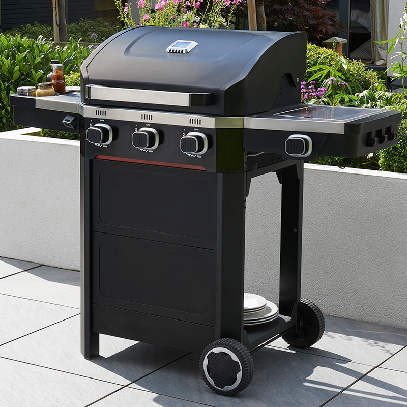 Product photograph of Norfolk Grills Atlas 300 Burner Gas Bbq Grill from Buy Sheds Direct