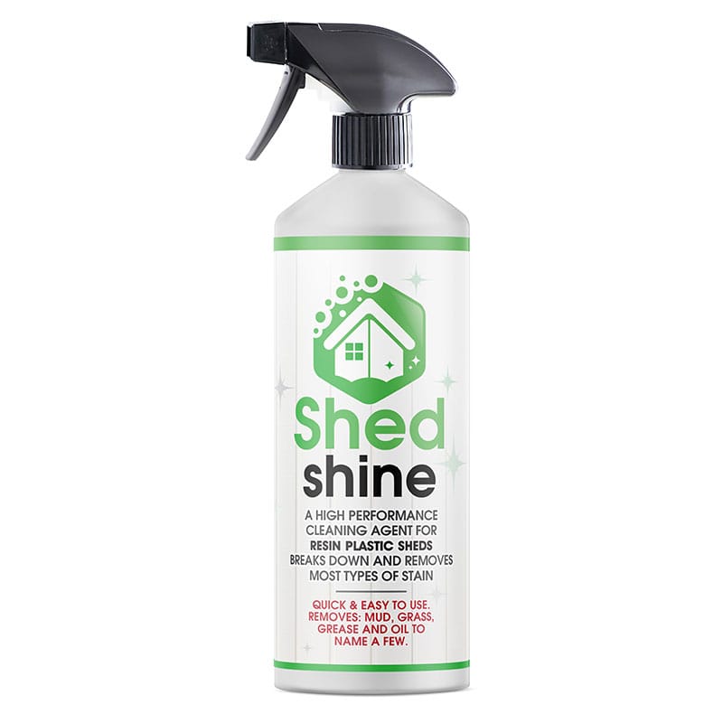 Product photograph of Suncast Shed Shine Resin Plastic Cleaner - 500ml from Buy Sheds Direct
