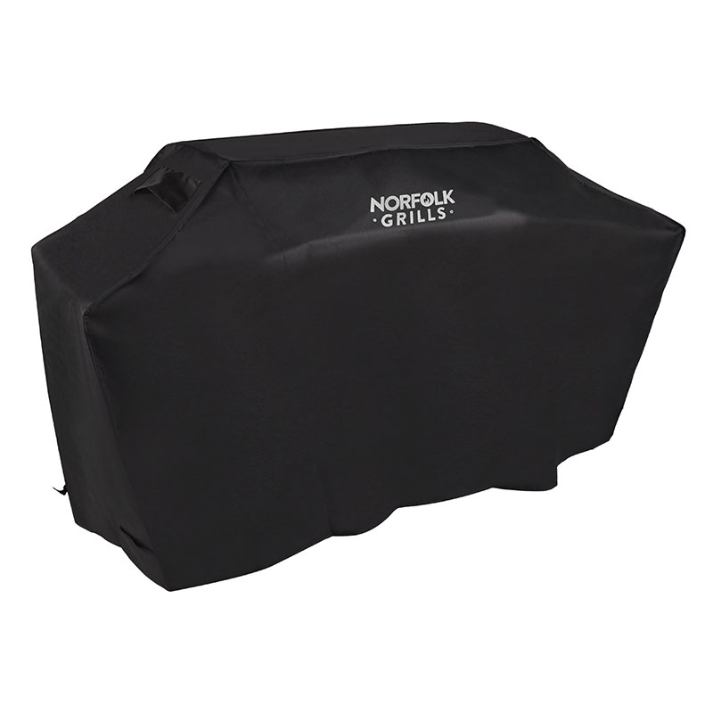 Product photograph of Norfolk Grills Infinity 500 Burner Bbq Cover from Buy Sheds Direct