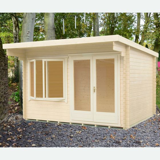 Shire Belgravia 3.6m x 2.4m Log Cabin (28mm)