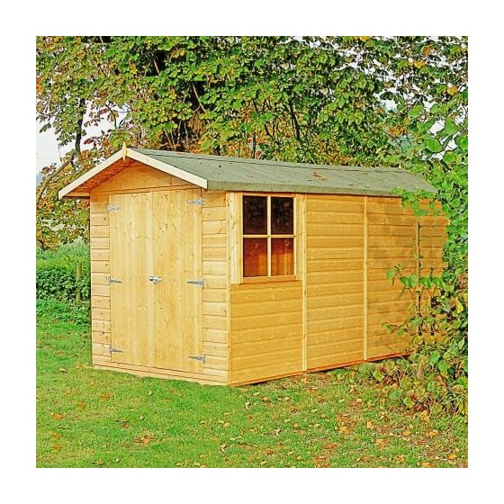 13x7 Shire Jersey Double Door Shed