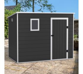 8' x 4' Lotus Oxonia Pent Plastic Shed with Floor (2.36m x 1.3m)