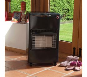 Lifestyle Seasons Warmth Grey Summerhouse Portable Gas Heater 