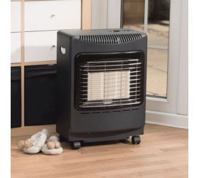 Lifestyle Mini Black Heatforce Summerhouse Portable Gas Heater 