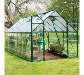 8' x 16' Palram Balance Green Greenhouse