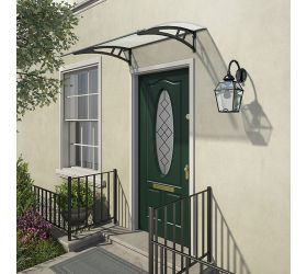 Palram Calisto 1350 Twinwall Grey Door Canopy 