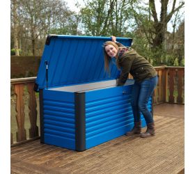 Large 6x2 Trimetals Blue Patio Protect a Box 