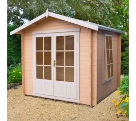 9x9 Shire Barnsdale 19mm Log Cabin 