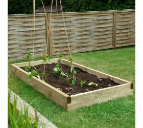 Forest Caledonian Large Raised Bed 3' x 6' (0.9m x 1.8m) 