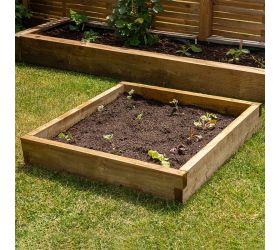 Forest Caledonian Small Raised Bed 3' x 3' (0.9m x 0.9m) 