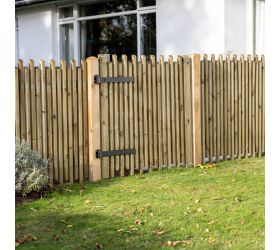3ft High Forest Contemporary Picket Gate
