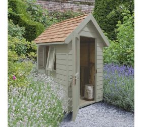 6' x 4' Forest Retreat Green Luxury Shed