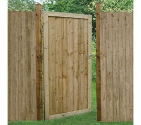 Forest 6ft (1.82m) High Pressure Treated Featheredge Gate