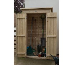 4x2 Pressure Treated Tall Pent Garden Store