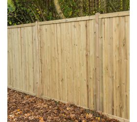 Forest 6' x 6' Acoustic Noise Reduction Tongue and Groove Fence Panel