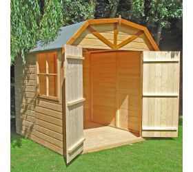 7x7 Shire Barn Double Door Shed 