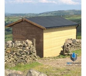 10'x5' SkyGuard EPDM Garden Building & Shed Roof Kit - Replacement Covering