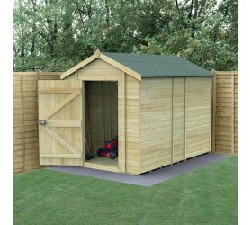 10' x 6' Forest Timberdale Tongue & Groove Windowless Apex Shed