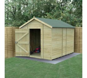 10' x 8' Forest Timberdale Tongue & Groove Windowless Apex Shed