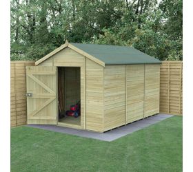 12' x 8' Forest Timberdale Tongue & Groove Windowless Apex Shed