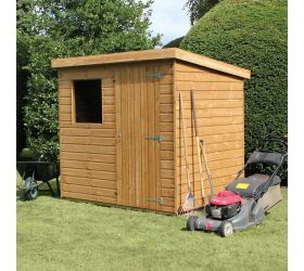 10' x 6' Traditional Standard Pent Wooden Garden Shed (3.05m x 1.83m) 