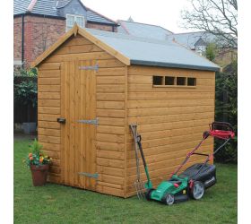 10' x 6' Traditional Apex Wooden Security Garden Shed (3.05m x 1.83m) 