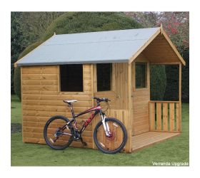 10' x 8' Traditional 8' Cabin Garden Shed (3.05m x 2.44m) 