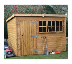 14' x 8' Traditional Heavy Duty Pent Shed