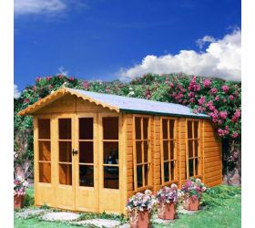 7��� x 13��� Shire Westminster Summer House (2.1m x 4.2m) 