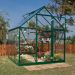 6x6 Palram Harmony Polycarbonate Green Greenhouse
