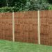 Forest 6' x 5' Brown Pressure Treated Vertical Closeboard Fence Panel (1.83m x 1.52m)