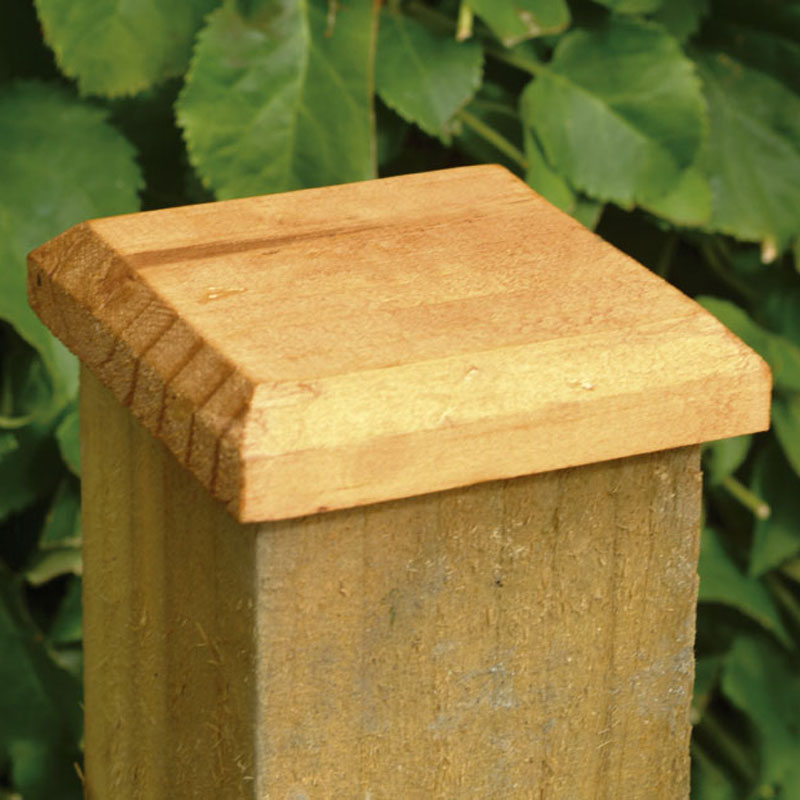 Product photograph of Forest Fence Post Cap 13 X 13cm from Buy Sheds Direct